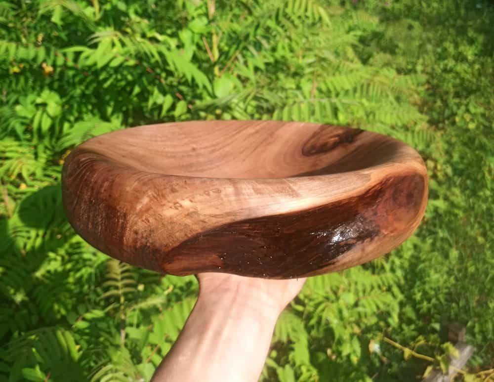 grande-coupe-à-fruit-bois-de-noyer-face