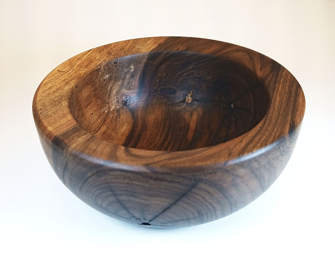 Vide-poche-bois-noyer-fontaine